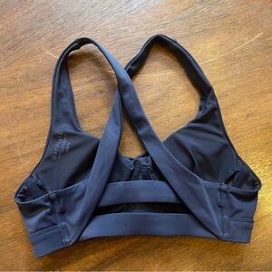 Athleta Navy Sports Bra 32B/C